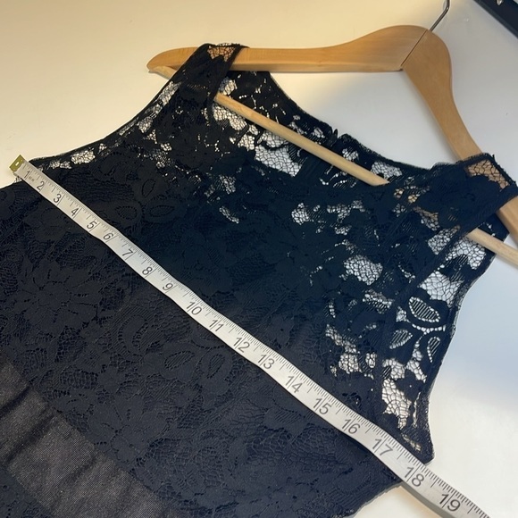 BB Dakota Lace Black Dress Size 12 - Picture 7 of 10